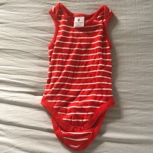 Tangy red bodysuit